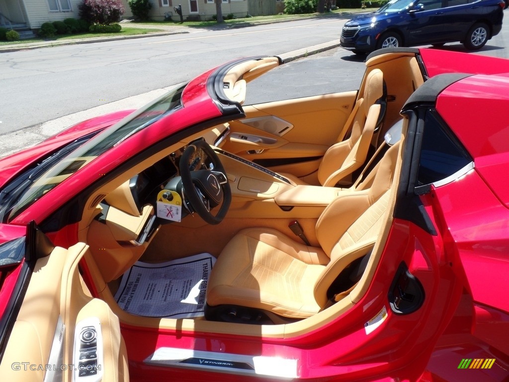 2023 Chevrolet Corvette Stingray Convertible Front Seat Photo #144453502