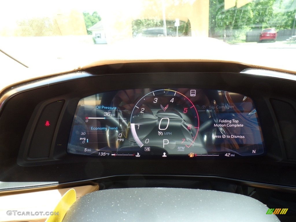 2023 Chevrolet Corvette Stingray Convertible Gauges Photo #144453523