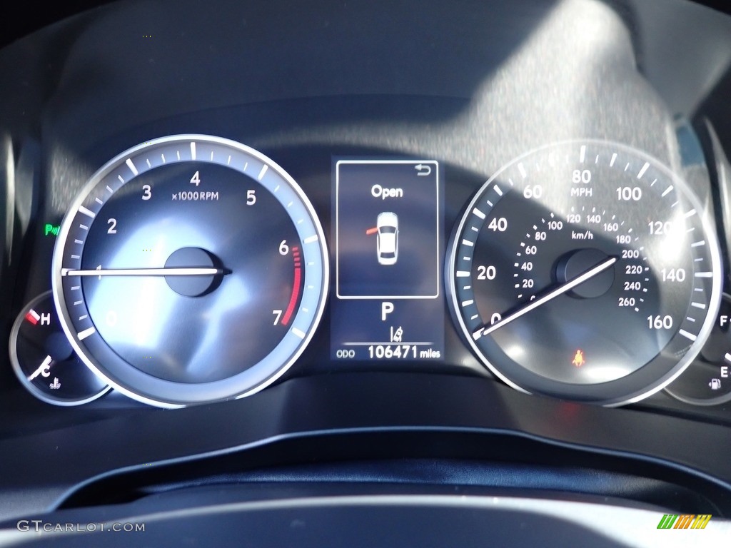 2016 Lexus ES 350 Gauges Photo #144454729