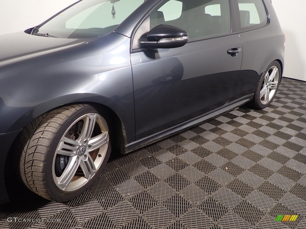 2012 Golf R 2 Door 4Motion - Deep Black Pearl Metallic / R Titan Black Leather photo #9