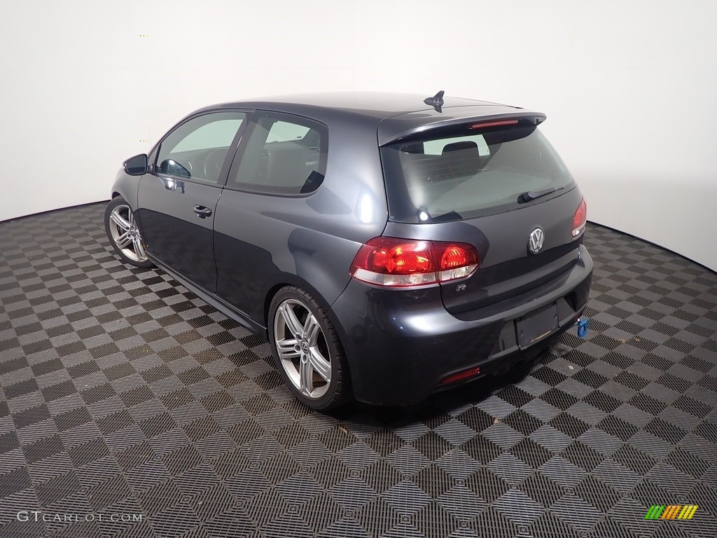 2012 Golf R 2 Door 4Motion - Deep Black Pearl Metallic / R Titan Black Leather photo #10