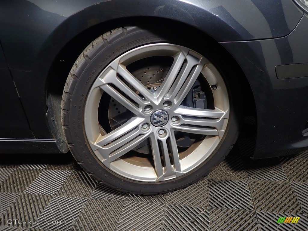 2012 Golf R 2 Door 4Motion - Deep Black Pearl Metallic / R Titan Black Leather photo #20