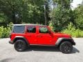 Firecracker Red - Wrangler Unlimited Willys Sport 4x4 Photo No. 5