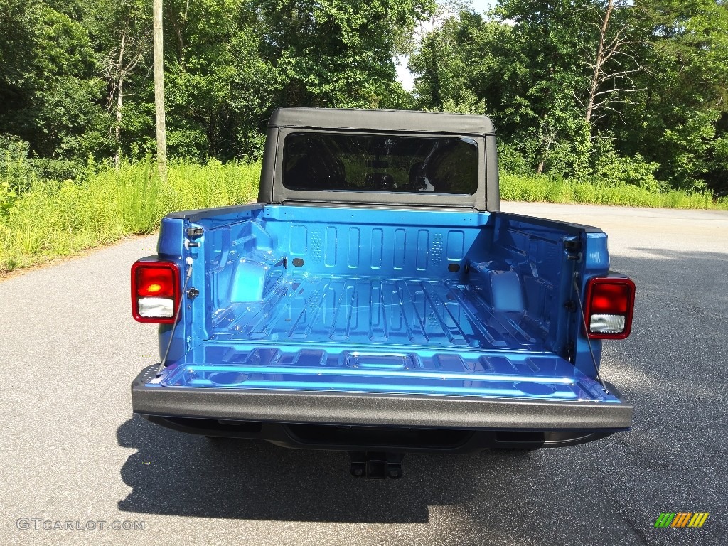 2022 Gladiator Willys Sport 4x4 - Hydro Blue Pearl / Black photo #8