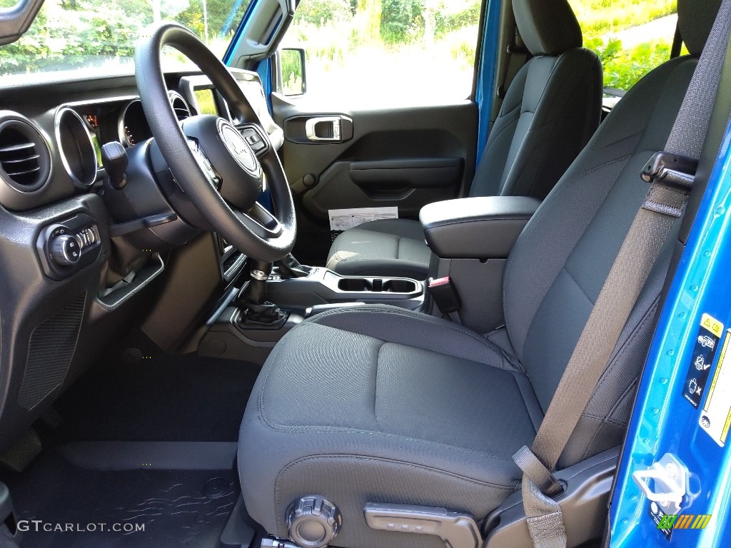 2022 Gladiator Willys Sport 4x4 - Hydro Blue Pearl / Black photo #11