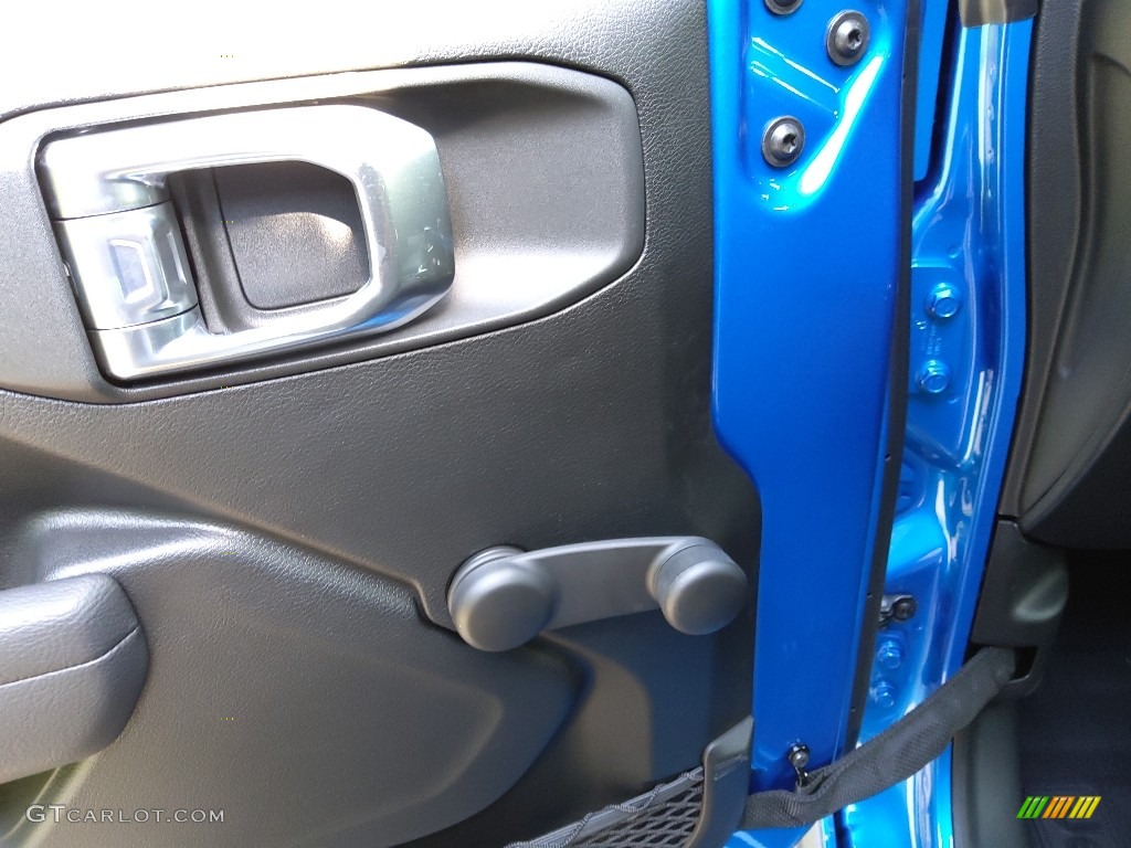 2022 Gladiator Willys Sport 4x4 - Hydro Blue Pearl / Black photo #12