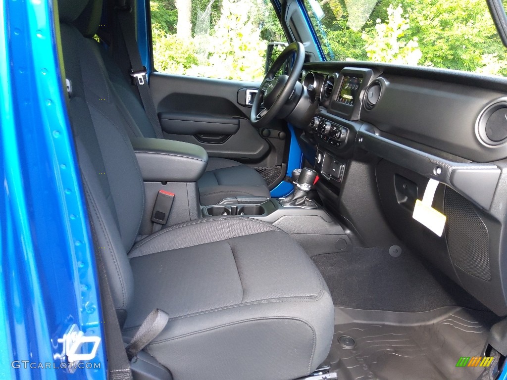 2022 Gladiator Willys Sport 4x4 - Hydro Blue Pearl / Black photo #17
