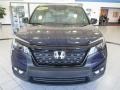 2020 Obsidian Blue Pearl Honda Passport EX-L AWD  photo #2