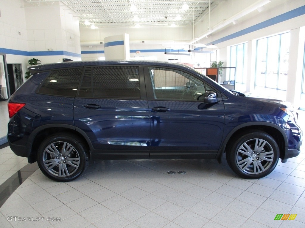 2020 Passport EX-L AWD - Obsidian Blue Pearl / Gray photo #4