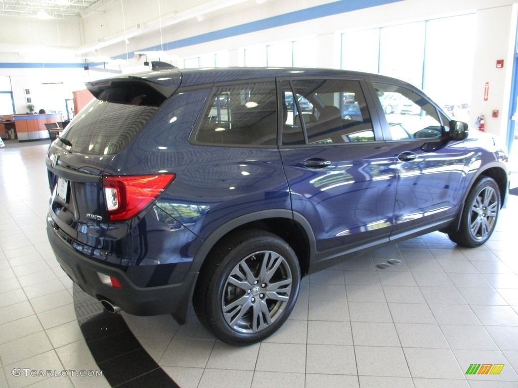 2020 Passport EX-L AWD - Obsidian Blue Pearl / Gray photo #7