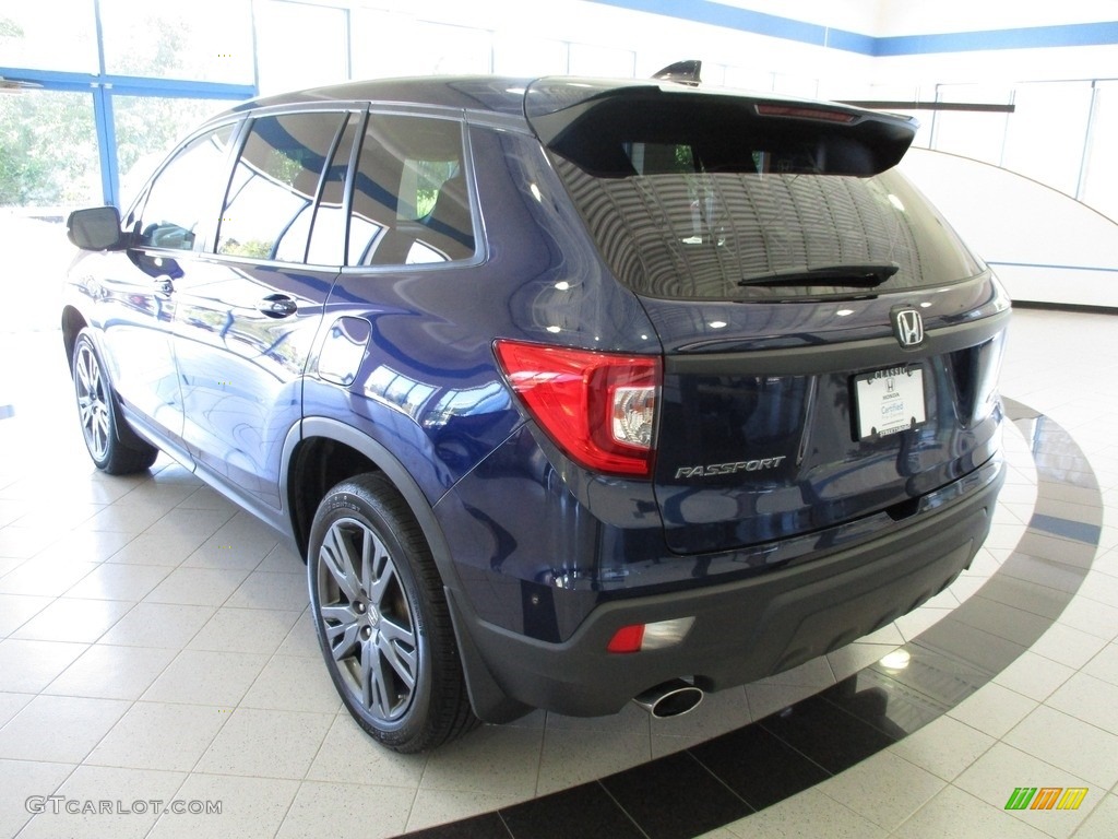 2020 Passport EX-L AWD - Obsidian Blue Pearl / Gray photo #9