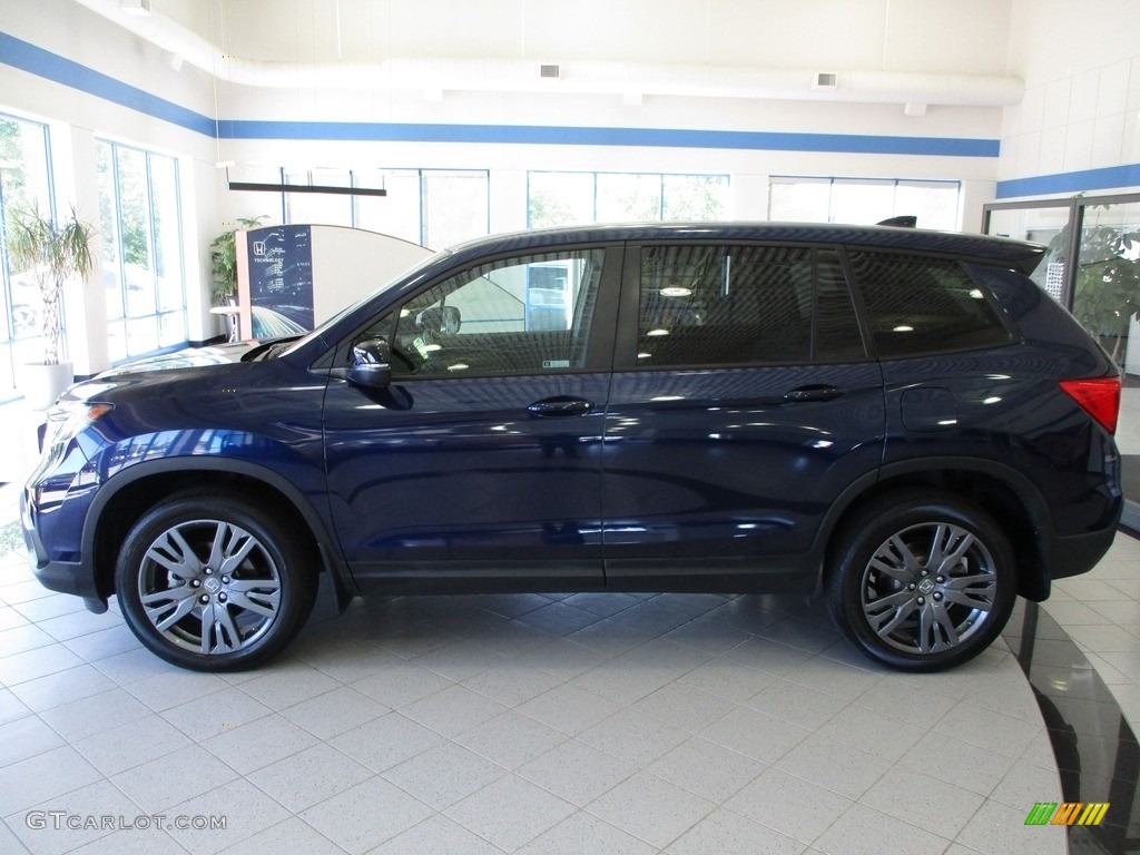 2020 Passport EX-L AWD - Obsidian Blue Pearl / Gray photo #10