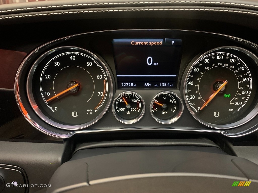 2017 Bentley Continental GT V8 S Gauges Photos