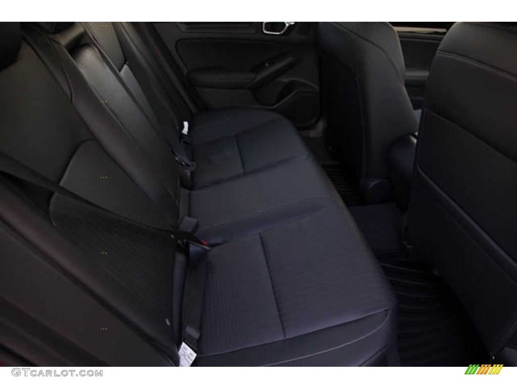 2022 Civic EX-L Hatchback - Smokey Mauve Pearl / Black photo #28
