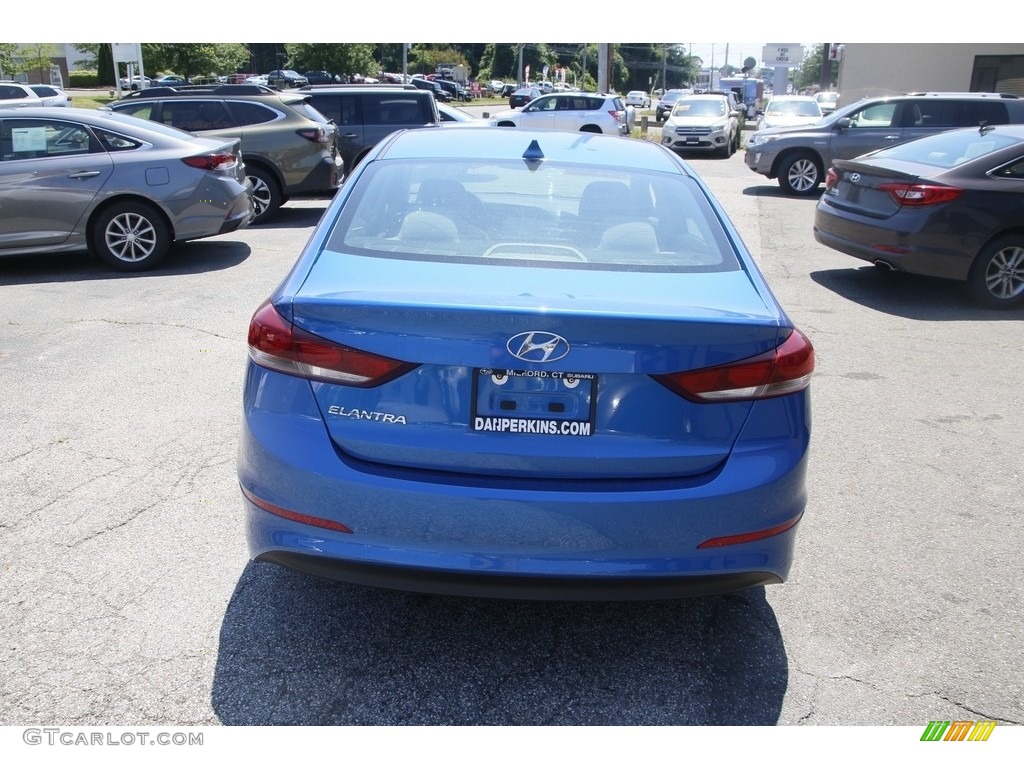 2018 Elantra Value Edition - Electric Blue / Gray photo #6