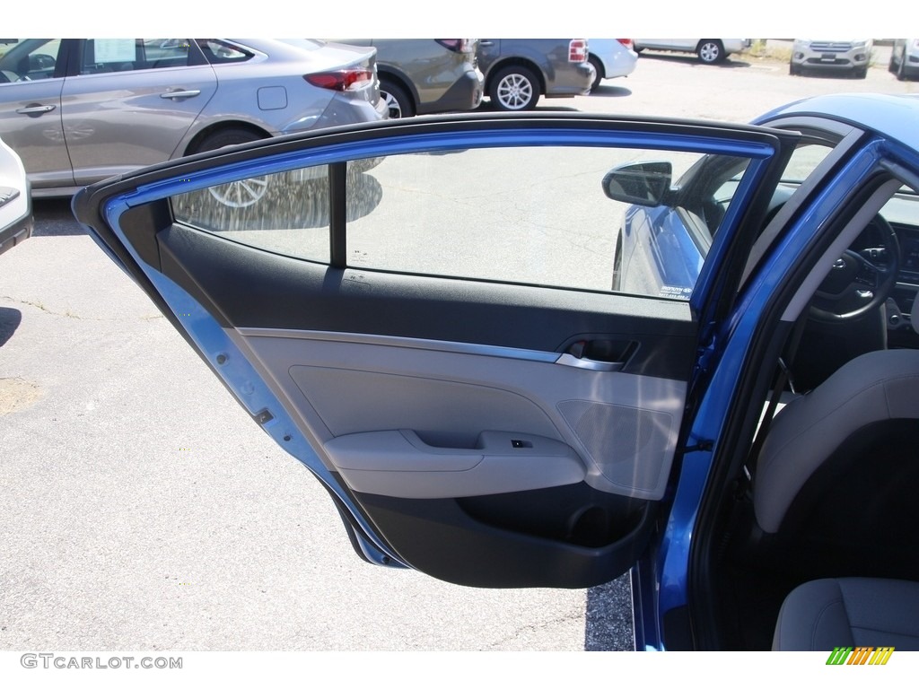 2018 Elantra Value Edition - Electric Blue / Gray photo #12