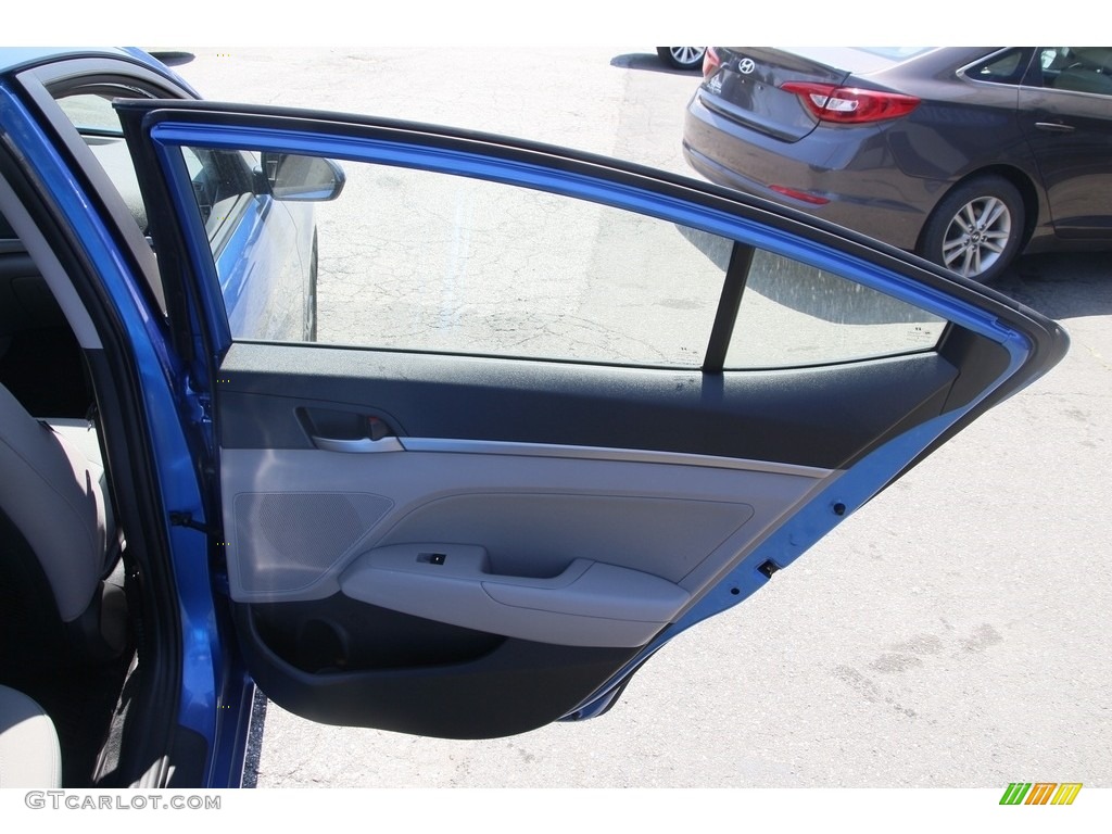 2018 Elantra Value Edition - Electric Blue / Gray photo #15