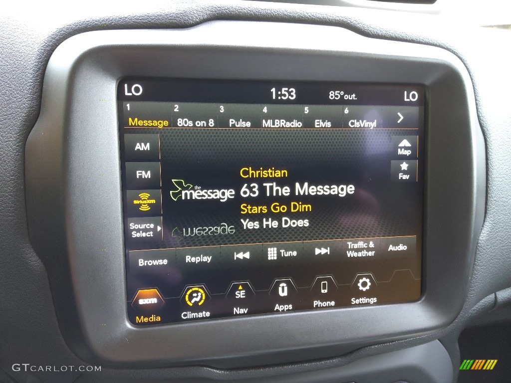 2022 Jeep Renegade (RED) Edition 4x4 Controls Photo #144460063
