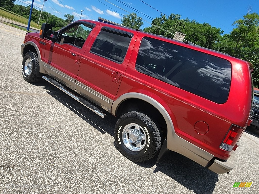Red Fire Metallic 2003 Ford Excursion Eddie Bauer 4x4 Exterior Photo #144460378