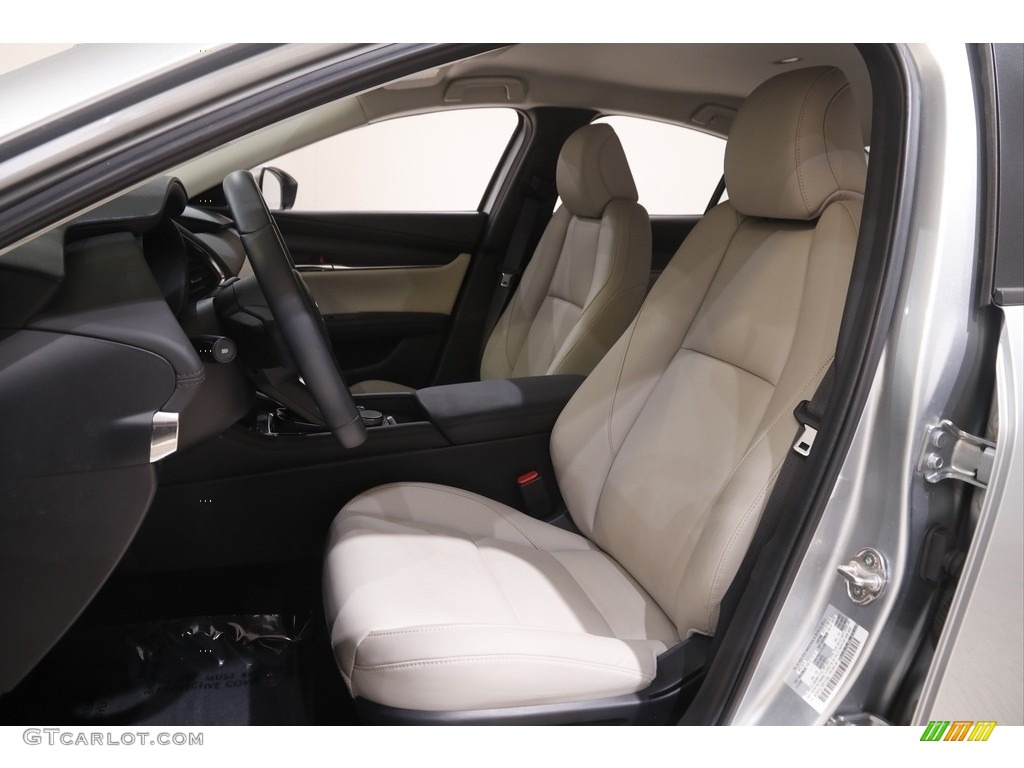 Greige Interior 2019 Mazda MAZDA3 Preferred Sedan Photo #144461422