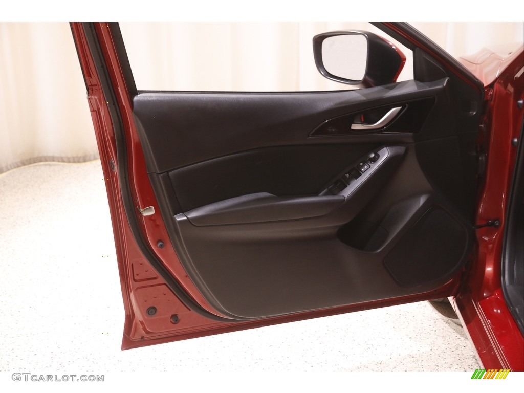 2014 Mazda MAZDA3 i Touring 4 Door Black Door Panel Photo #144461791