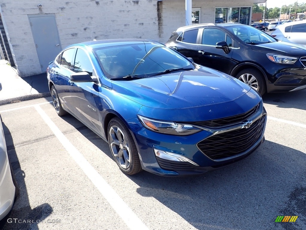 2019 Malibu RS - Pacific Blue Metallic / Jet Black photo #3