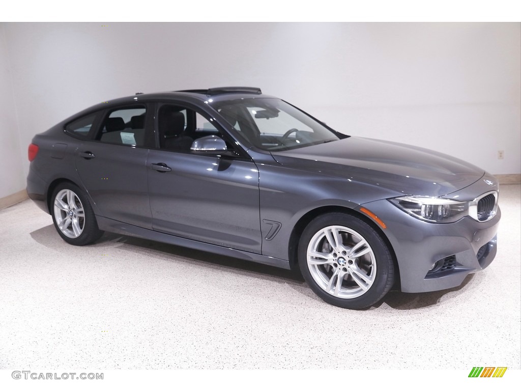 2018 3 Series 340i xDrive Gran Turismo - Mineral Grey Metallic / Black photo #1