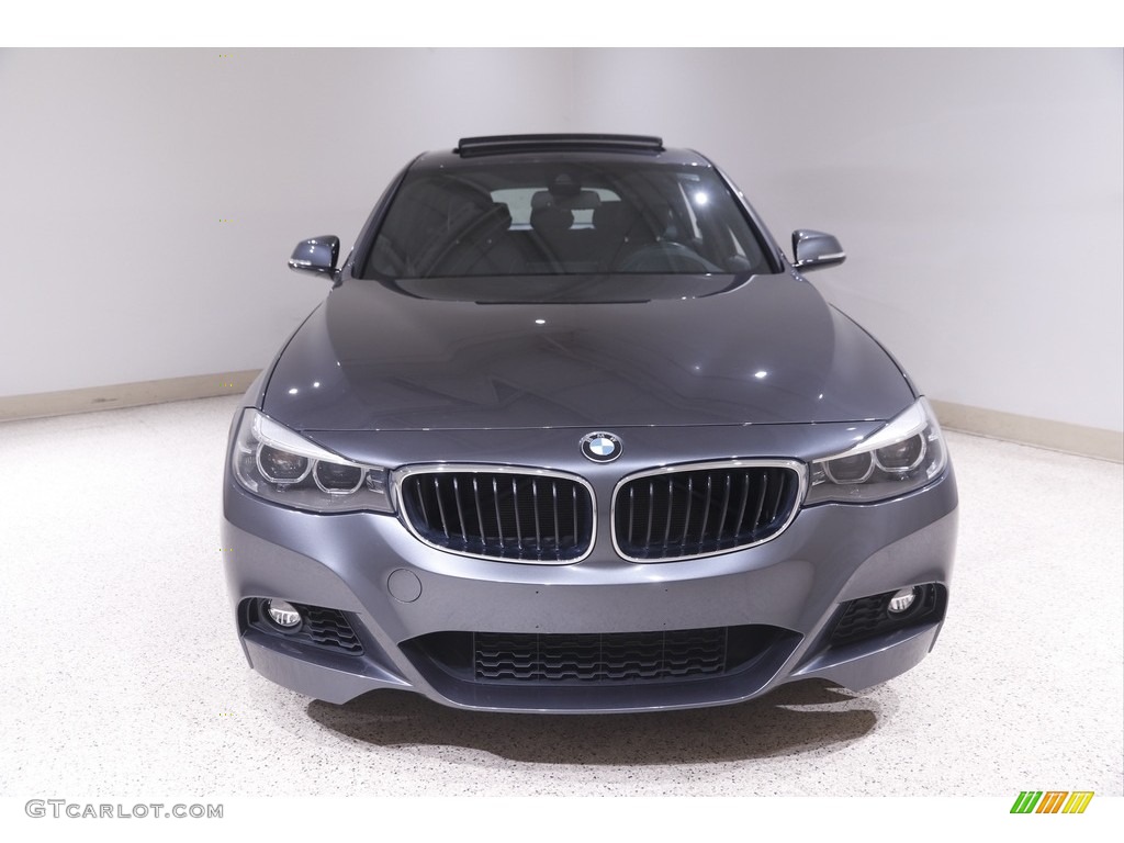 2018 3 Series 340i xDrive Gran Turismo - Mineral Grey Metallic / Black photo #2