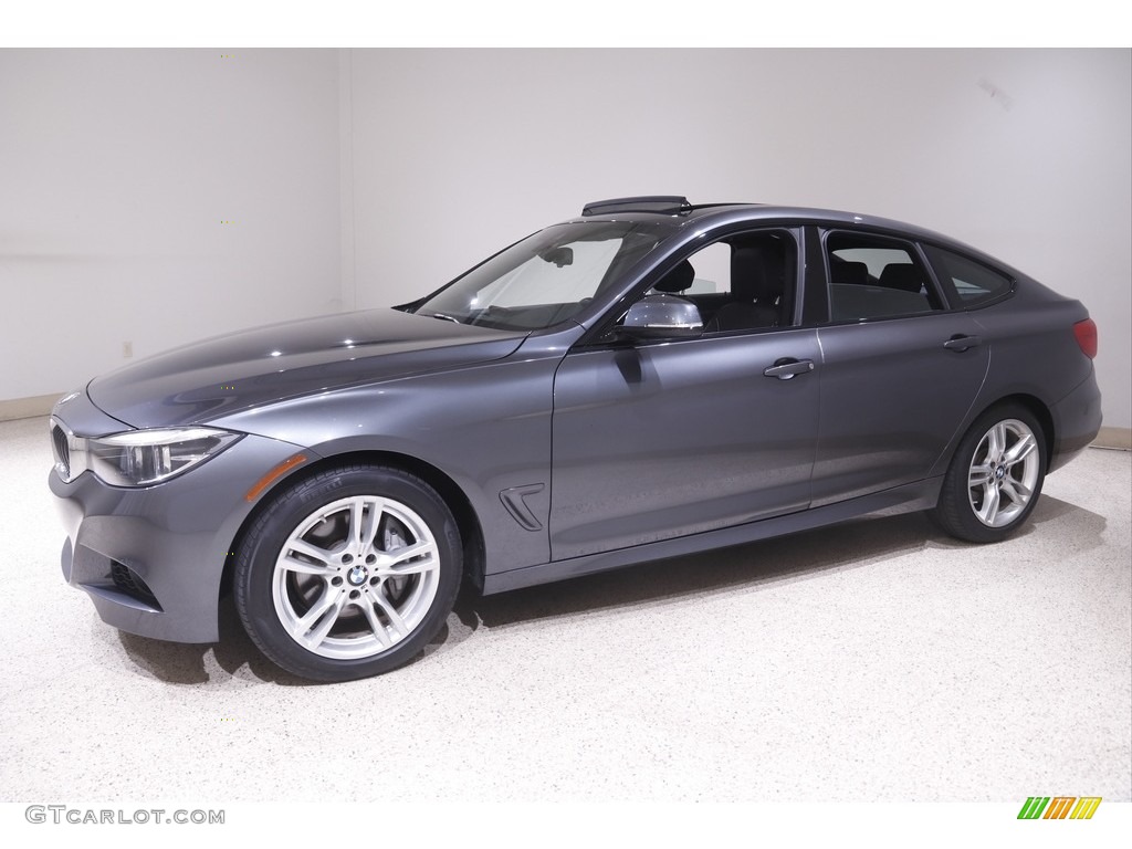 2018 3 Series 340i xDrive Gran Turismo - Mineral Grey Metallic / Black photo #3