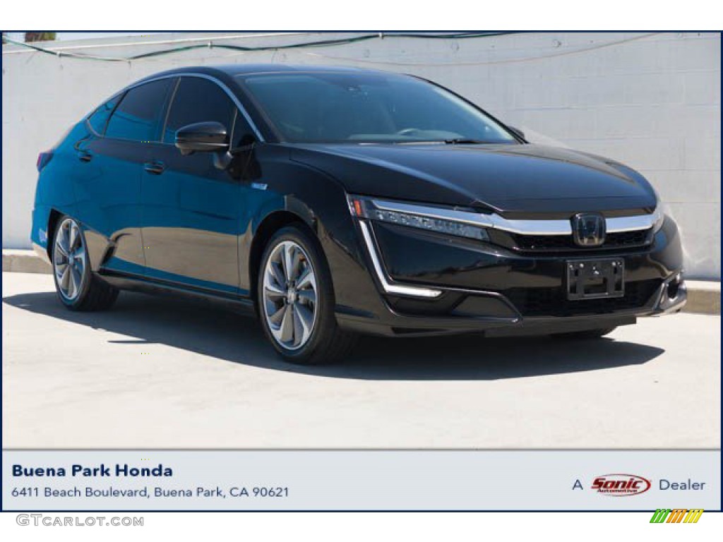 2019 Clarity Plug In Hybrid - Crystal Black Pearl / Black photo #1