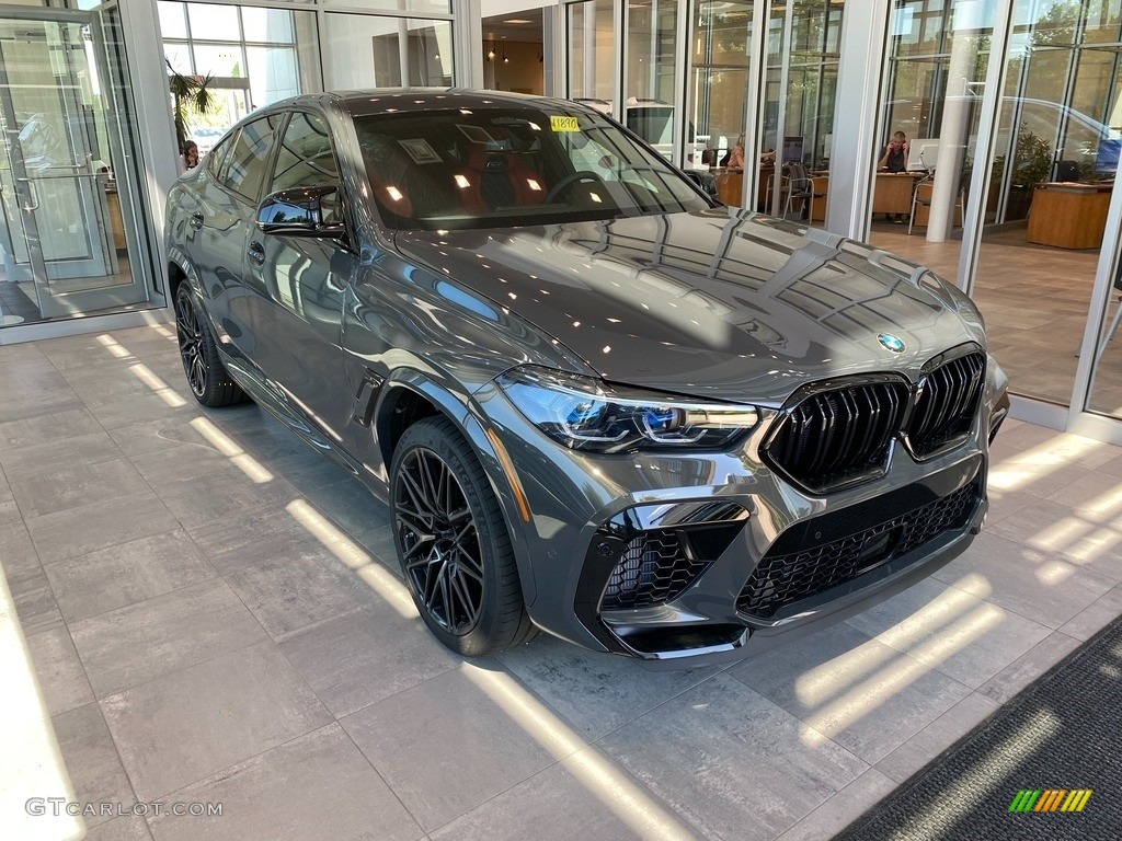 Dravit Grey Metallic 2022 BMW X6 M Standard X6 M Model Exterior Photo #144462196