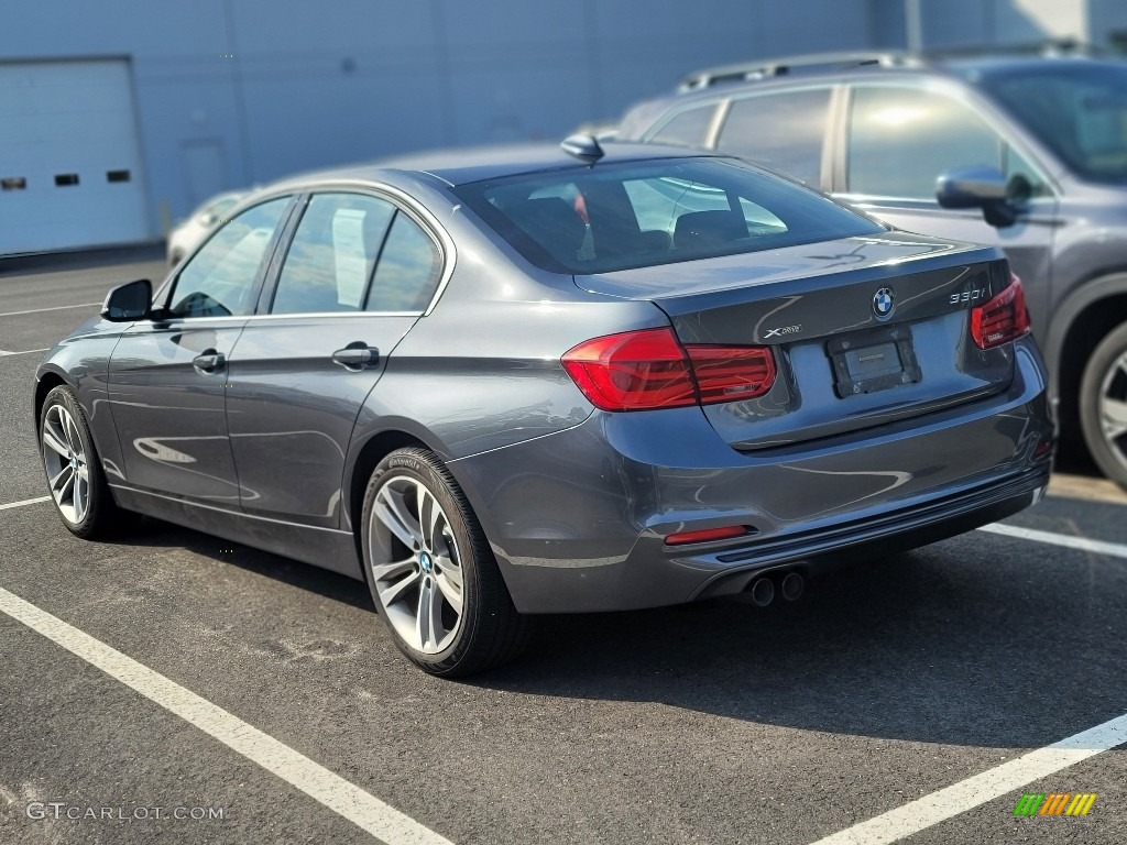 2018 3 Series 330i xDrive Sedan - Mineral Grey Metallic / Black photo #9