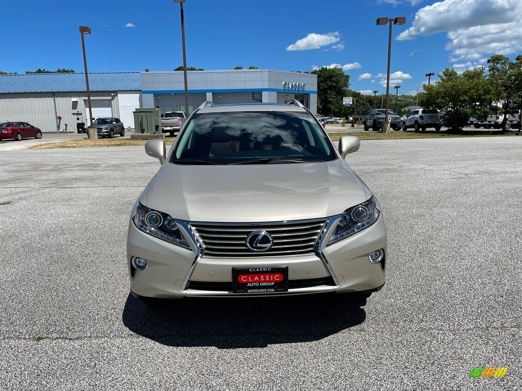 2015 RX 350 AWD - Satin Cashmere Metallic / Saddle Tan photo #3