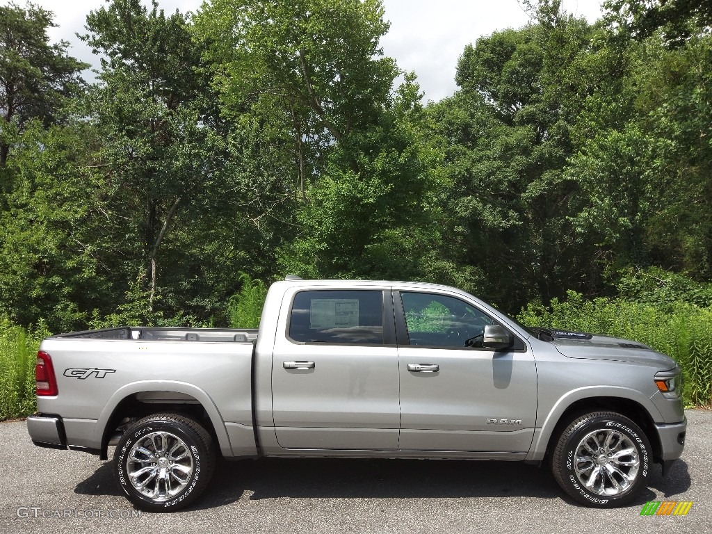 Billet Silver Metallic 2022 Ram 1500 Laramie G/T Crew Cab 4x4 Exterior Photo #144463747