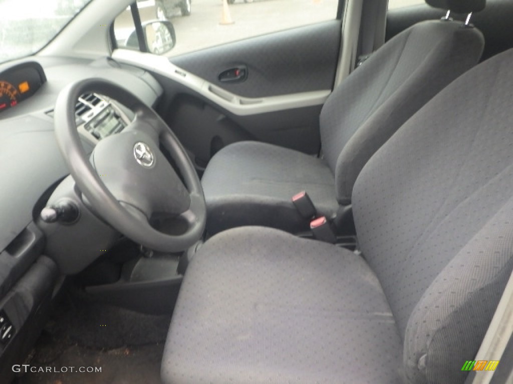 2010 Yaris 5 Door Liftback - Meteorite Metallic / Dark Charcoal photo #7