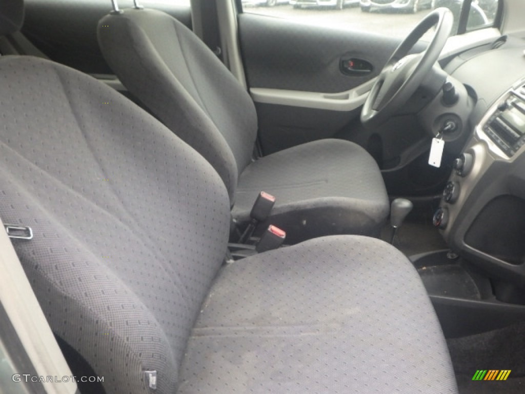 2010 Yaris 5 Door Liftback - Meteorite Metallic / Dark Charcoal photo #8