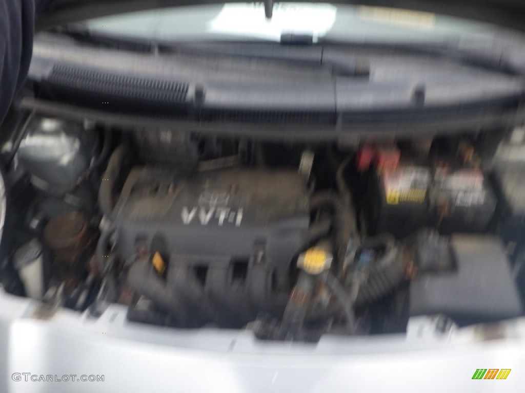 2010 Yaris 5 Door Liftback - Meteorite Metallic / Dark Charcoal photo #12