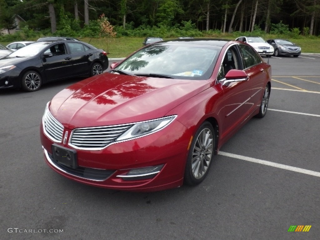 2013 MKZ 2.0L EcoBoost FWD - Ruby Red / Charcoal Black photo #1