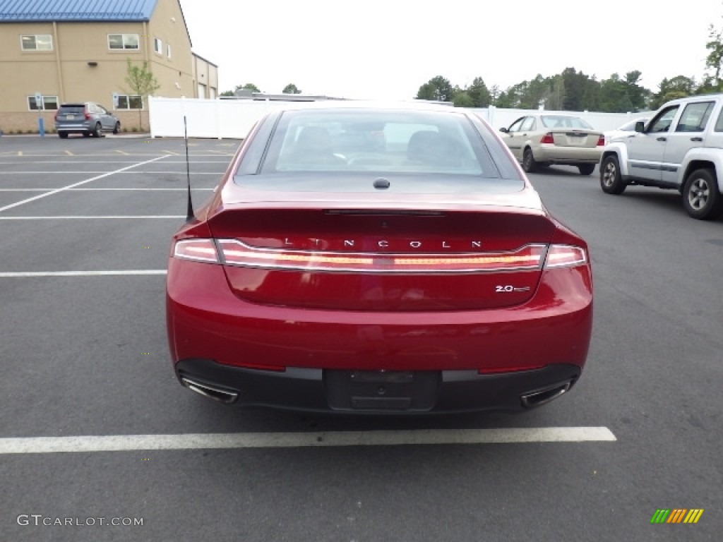 2013 MKZ 2.0L EcoBoost FWD - Ruby Red / Charcoal Black photo #5