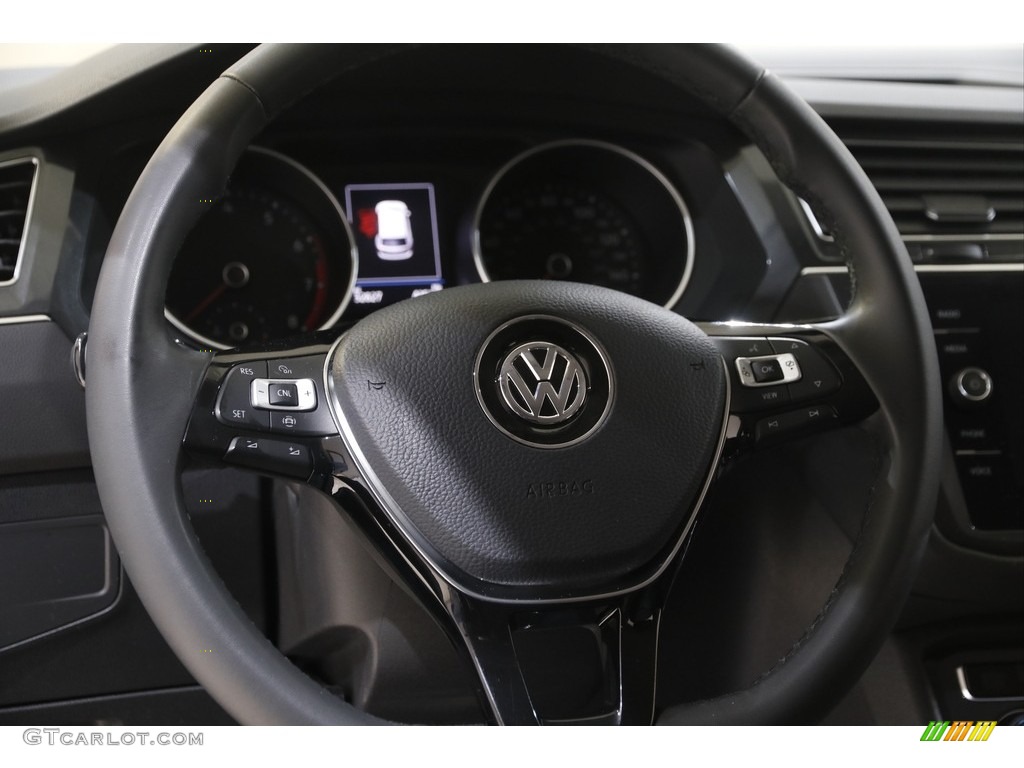 2020 Tiguan SE 4MOTION - Blue Silk Metallic / Titan Black photo #7