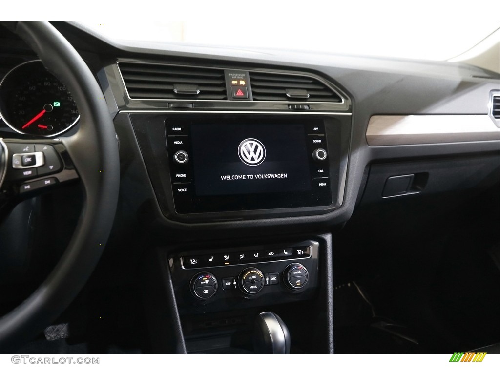 2020 Tiguan SE 4MOTION - Blue Silk Metallic / Titan Black photo #9