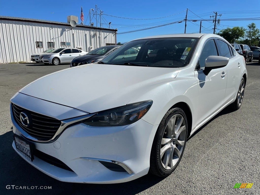 Snowflake White Pearl Mica 2016 Mazda Mazda6 Touring Exterior Photo #144465815