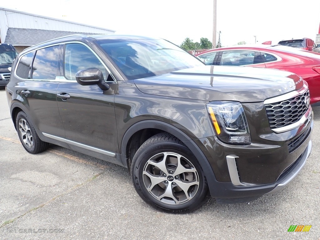 2020 Telluride EX AWD - Dark Moss / Black photo #4