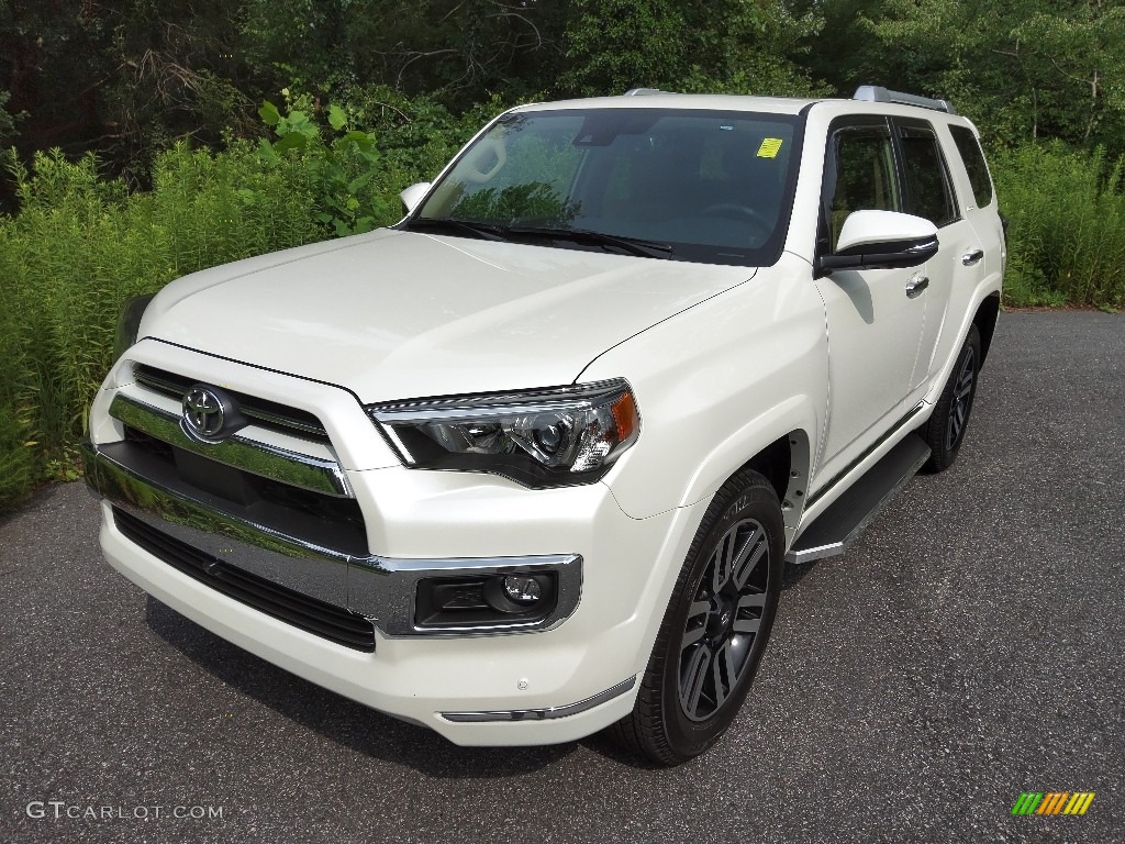 2022 4Runner Limited 4x4 - Blizzard White Pearl / Sand Beige photo #2