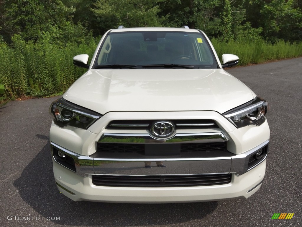 2022 4Runner Limited 4x4 - Blizzard White Pearl / Sand Beige photo #3