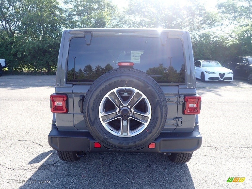 2022 Wrangler Unlimited Sahara 4x4 - Sting-Gray / Black photo #6