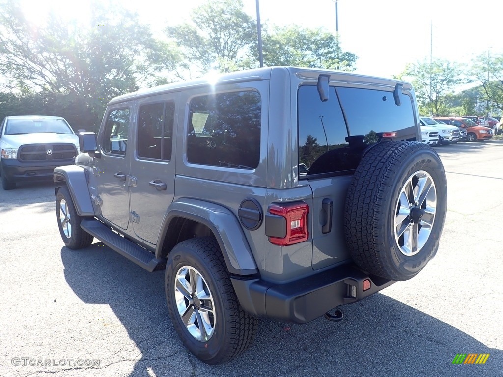 2022 Wrangler Unlimited Sahara 4x4 - Sting-Gray / Black photo #7