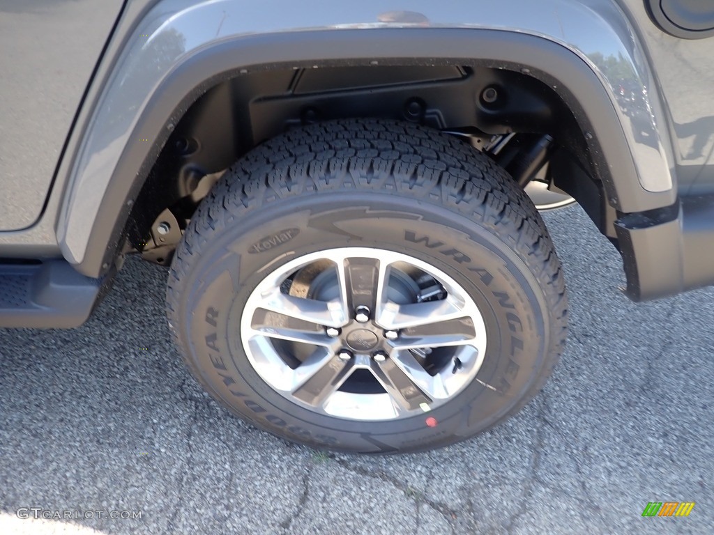 2022 Wrangler Unlimited Sahara 4x4 - Sting-Gray / Black photo #9