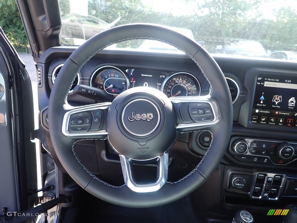 2022 Wrangler Unlimited Sahara 4x4 - Sting-Gray / Black photo #19