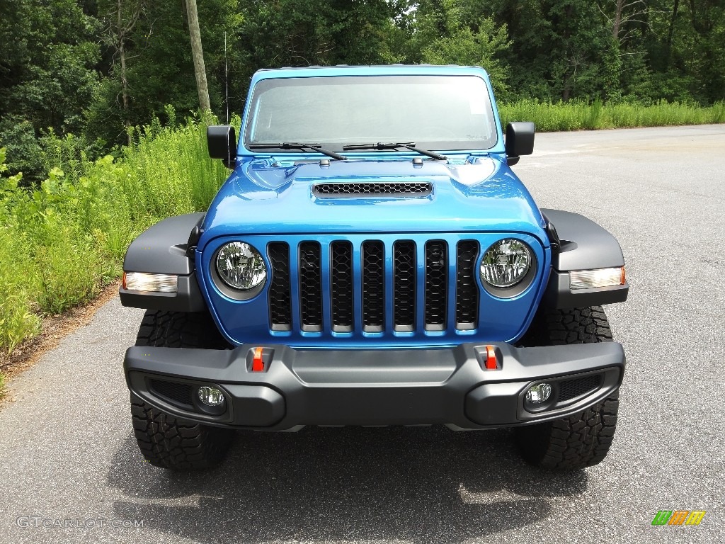 2022 Gladiator Mojave 4x4 - Hydro Blue Pearl / Black photo #3